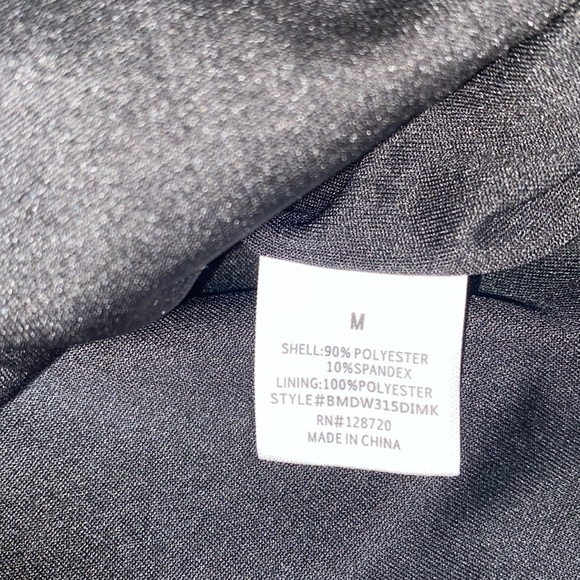 Francesca’s Floral Embroidered Black Suede Skirt NWT - Picture 8 of 9